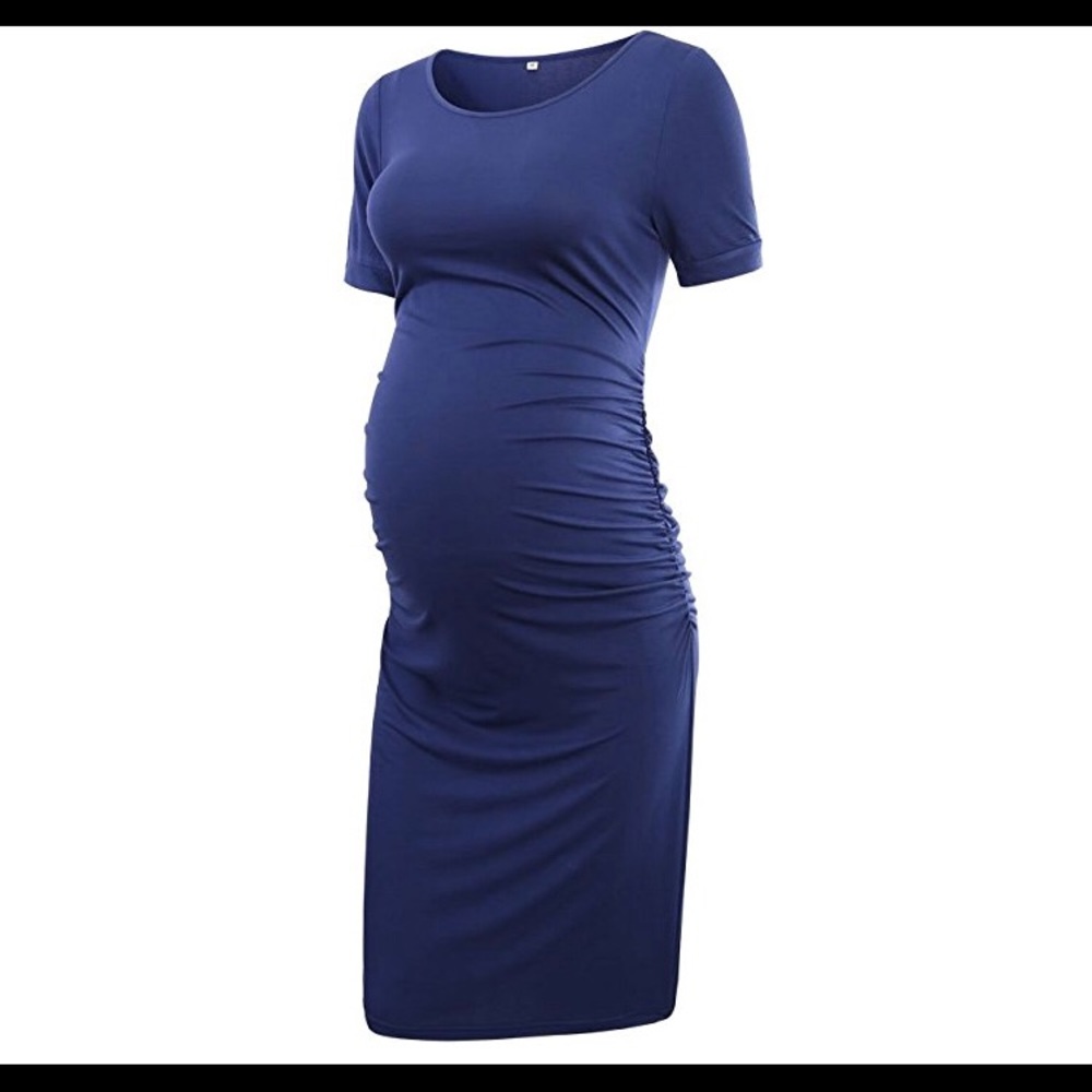 Midi Maternity Dress